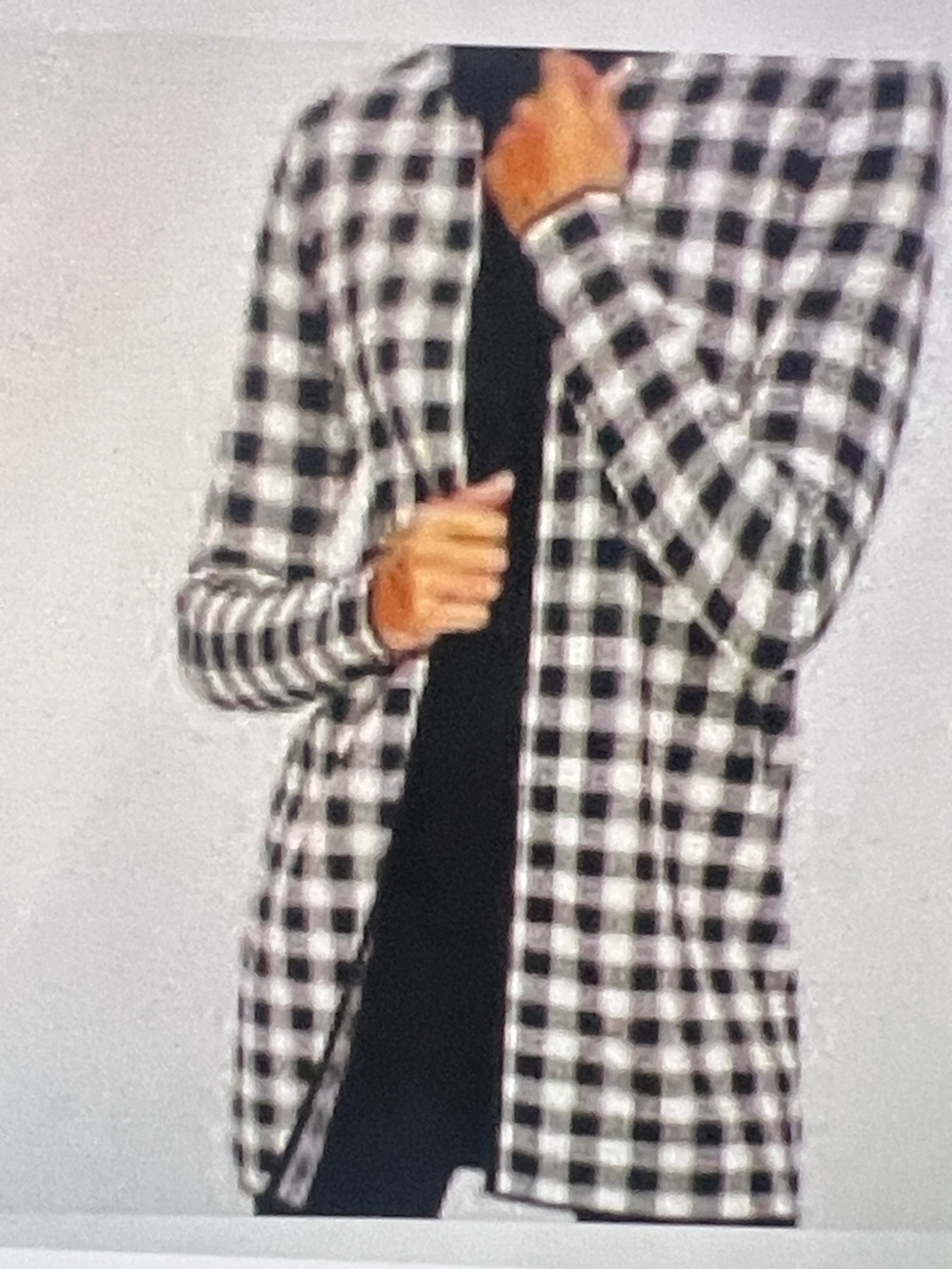 Talbots Buffalo Check Cardigan